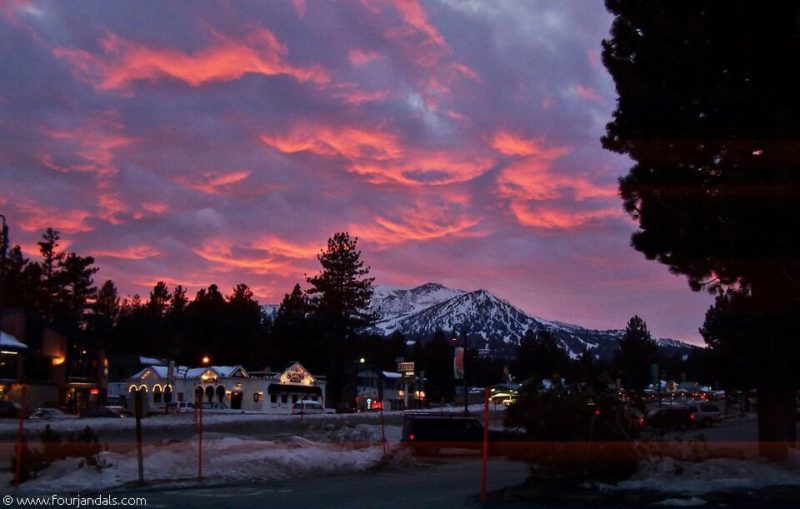 Mammoth Mountain Sunset - Weekly Photo