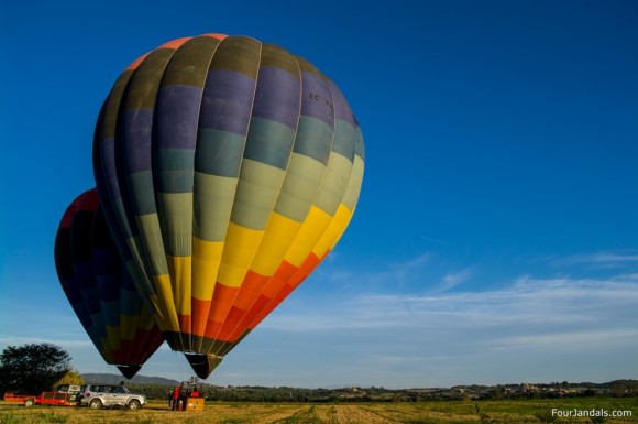 Facing My Fears - Hot Air Ballooning In Costa Brava, Spain