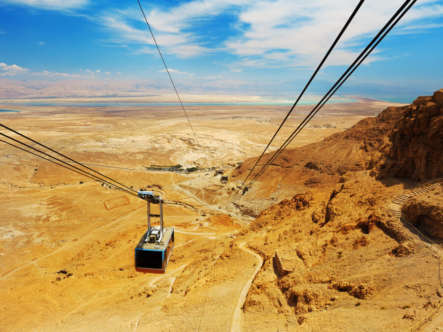 Cable car ride to Masada Israel Tours On The Go Tours 283811454084078