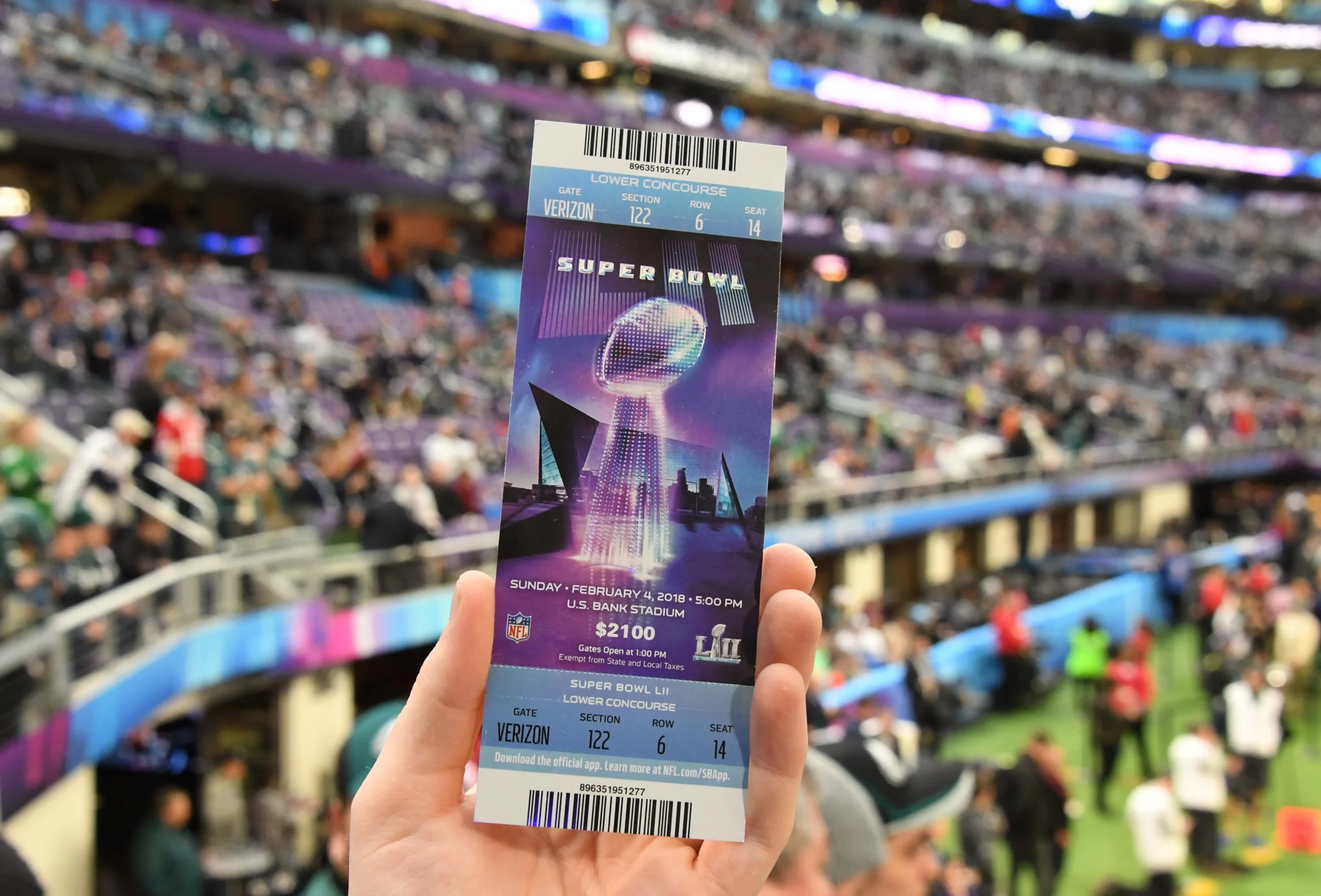 Cost of Going To The Super Bowl