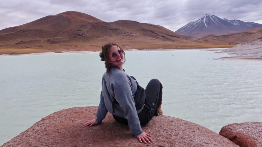 hannah on rock in chile 1024x576 1