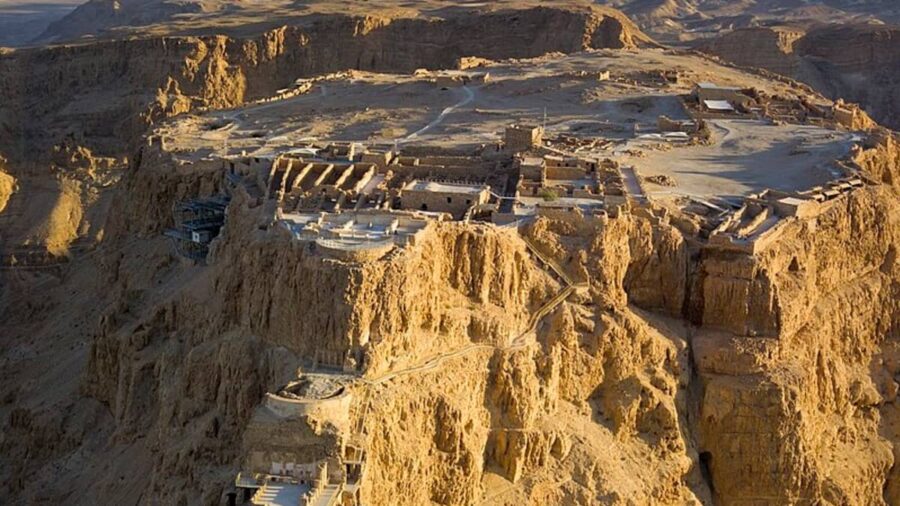 king herod the greats palace fortress at masada