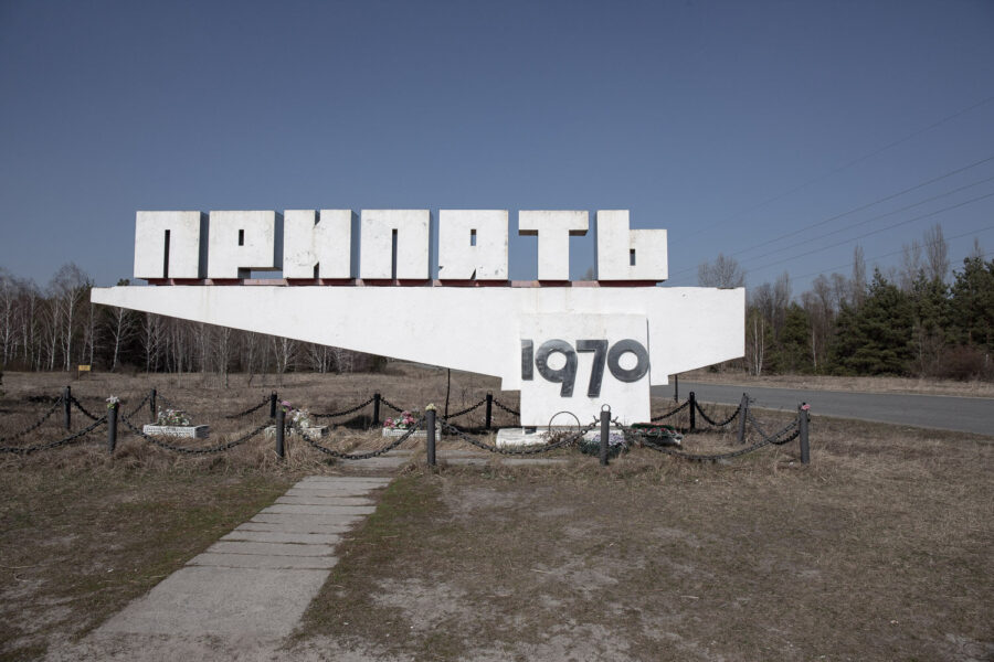 pripyat stroll sign